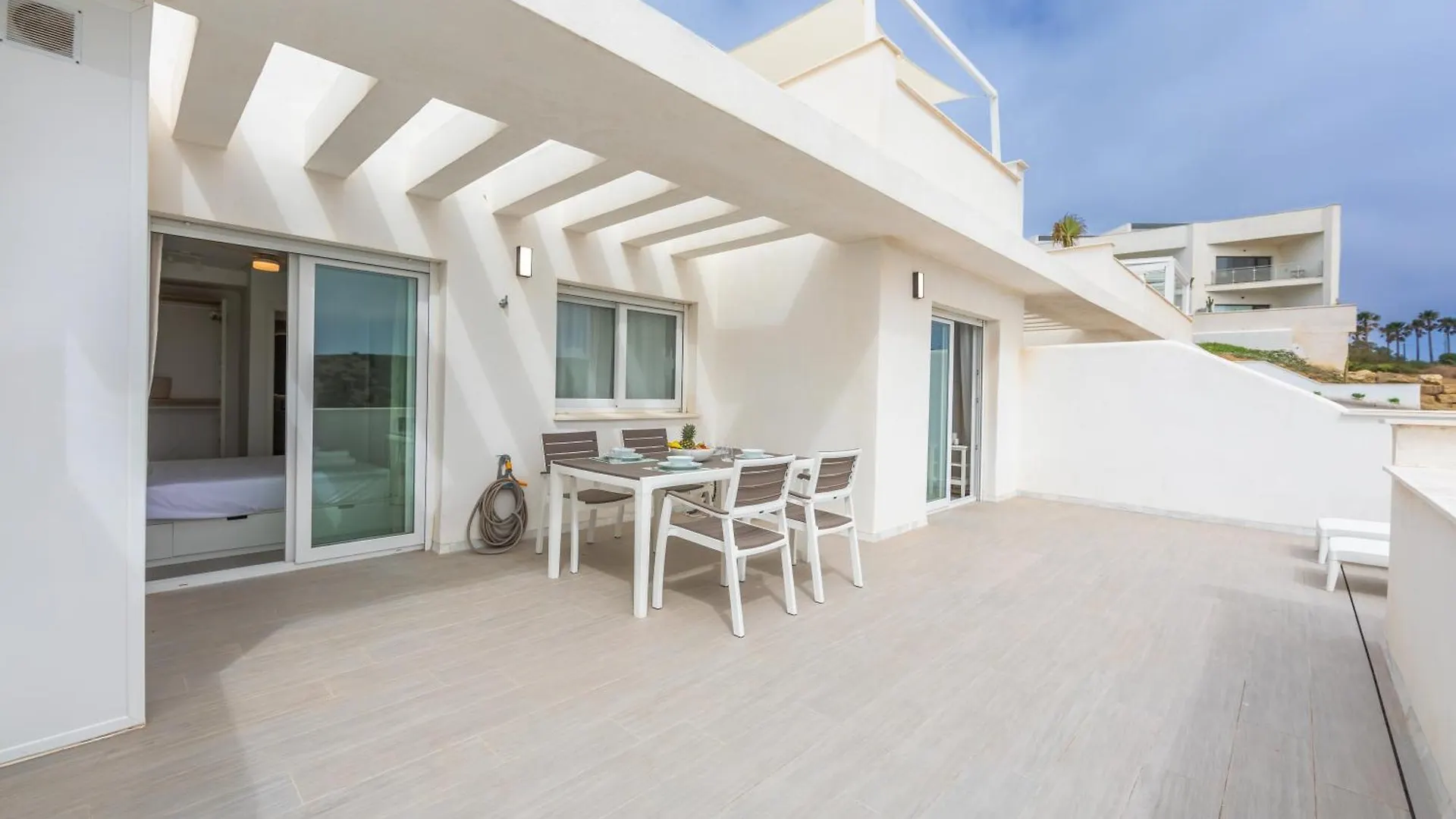 Stunning Views, Terrace, Pool, Wifi & Near Centre Apartment Tarifa 0*,